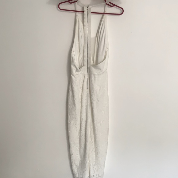 Worn once lulus white lace dress, size small! - Picture 2 of 3